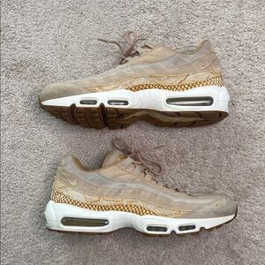 RARE Nike Air Max 95 Vanchetta Tan Snake